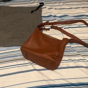 Beautiful brown Allsaints Kita bag